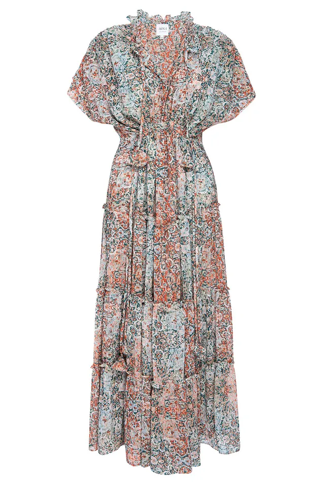 Misa Los Angeles Ilya Dress Ombre Tapestry Women Dresses