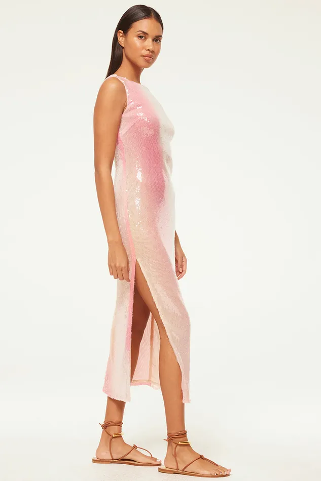 Misa Los Angeles Nakia Dress Sequin Ombre Women Dresses