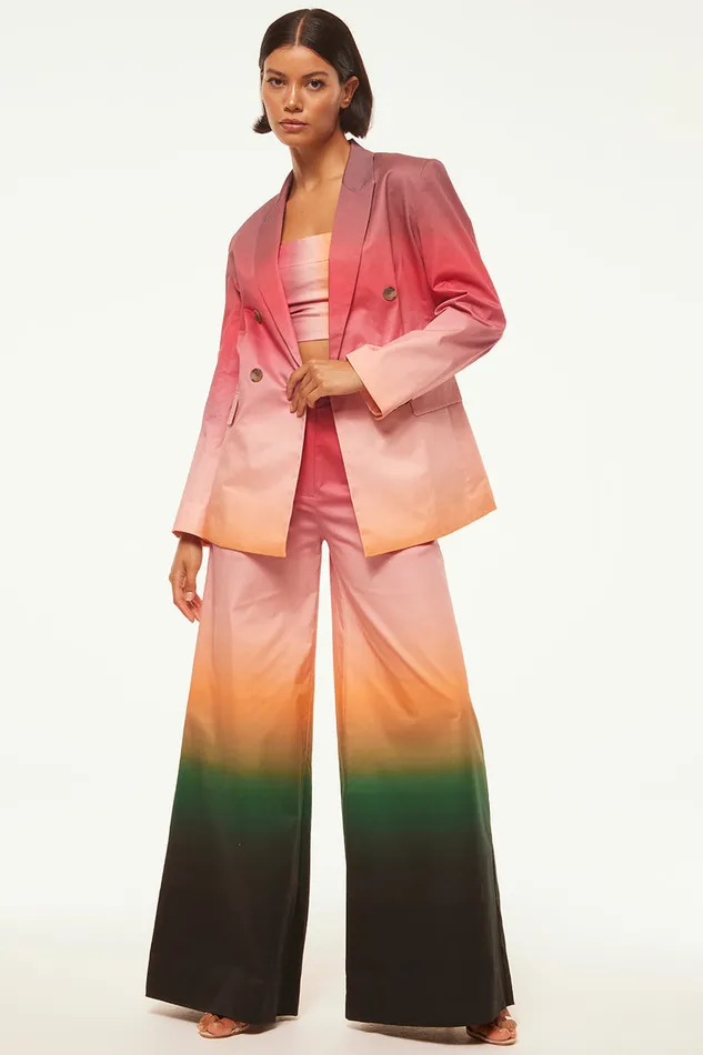 Misa Los Angeles Viva Blazer Cali Ombre Cotton Women Jackets