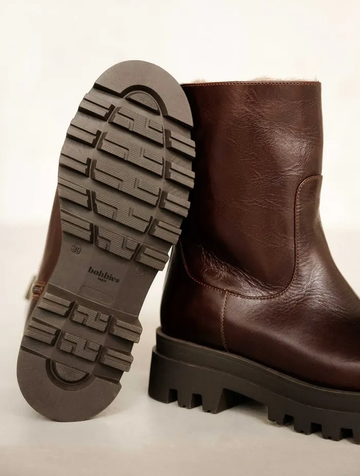 Molly Irish Coffee Women Bobbies Ankle Boots