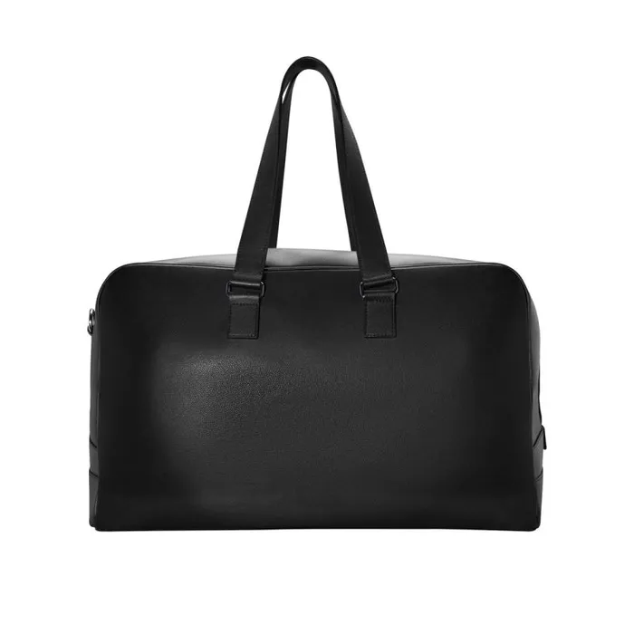 Moreschi Backpacks and Suitcases Black Leather Bag 8211 Men