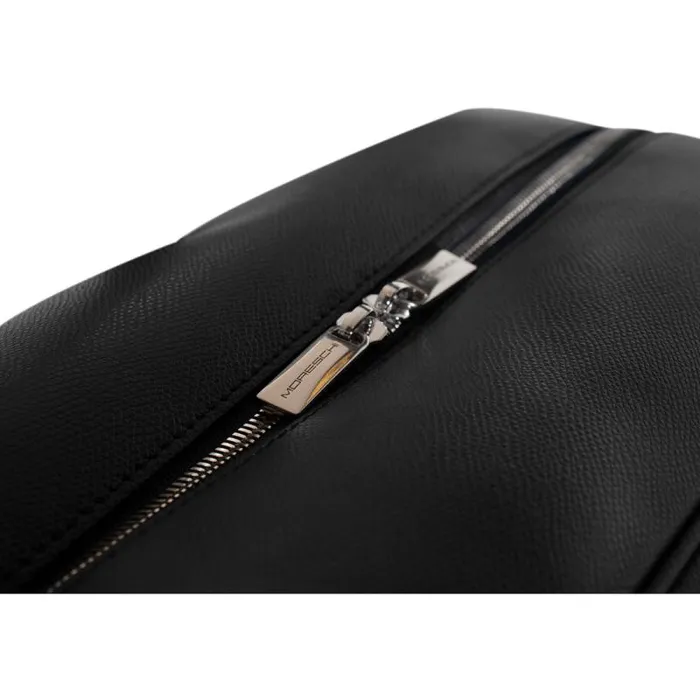 Moreschi Backpacks and Suitcases Black Leather Bag 8211 Men