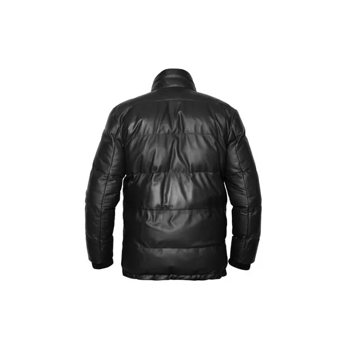 Moreschi Jacket Black Leather Jacket 8211 Men