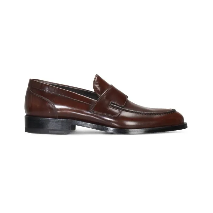 Moreschi Loafers FOR HIM 8211 Brown Leather Loafer 8211 Men