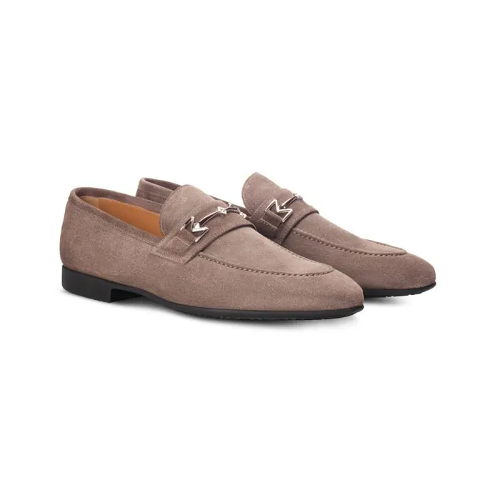 Moreschi Loafers Grey Suede Loafer 8211 Men