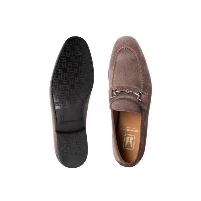 Moreschi Loafers Grey Suede Loafer 8211 Men