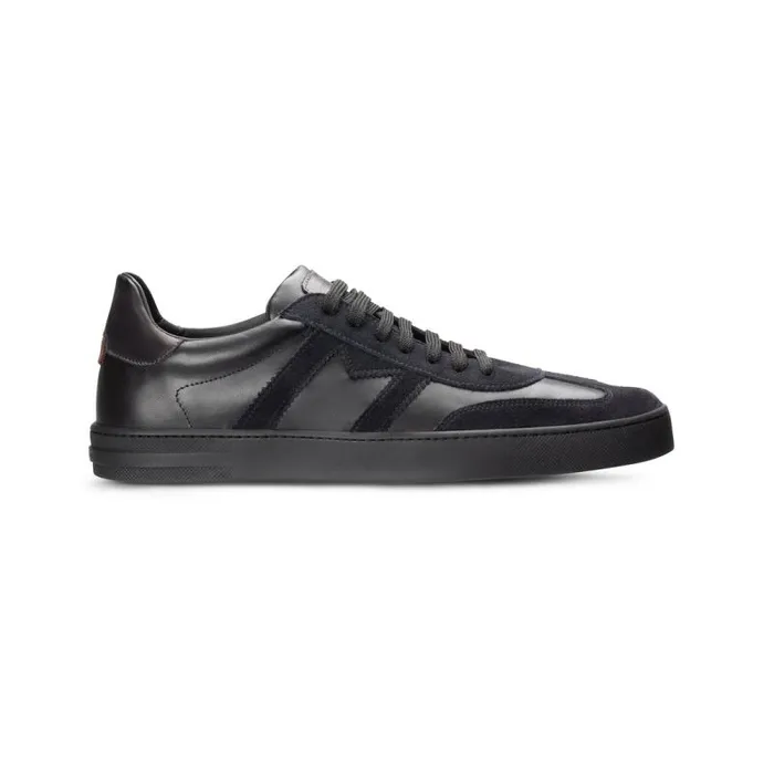 Moreschi Sneakers Black Leather Sneaker 8211 Men