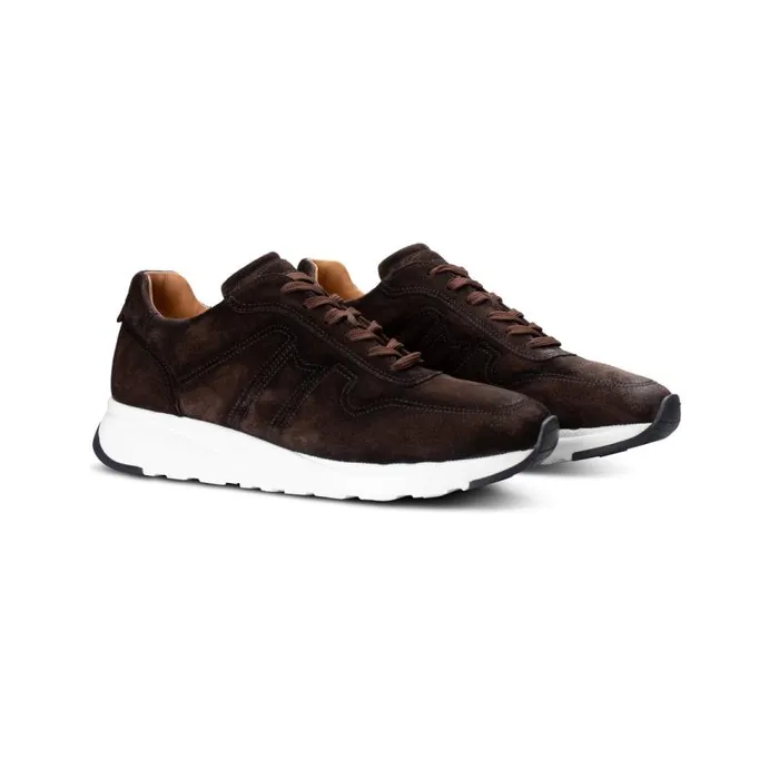 Moreschi Sneakers Brown Suede Sneaker 8211 Men