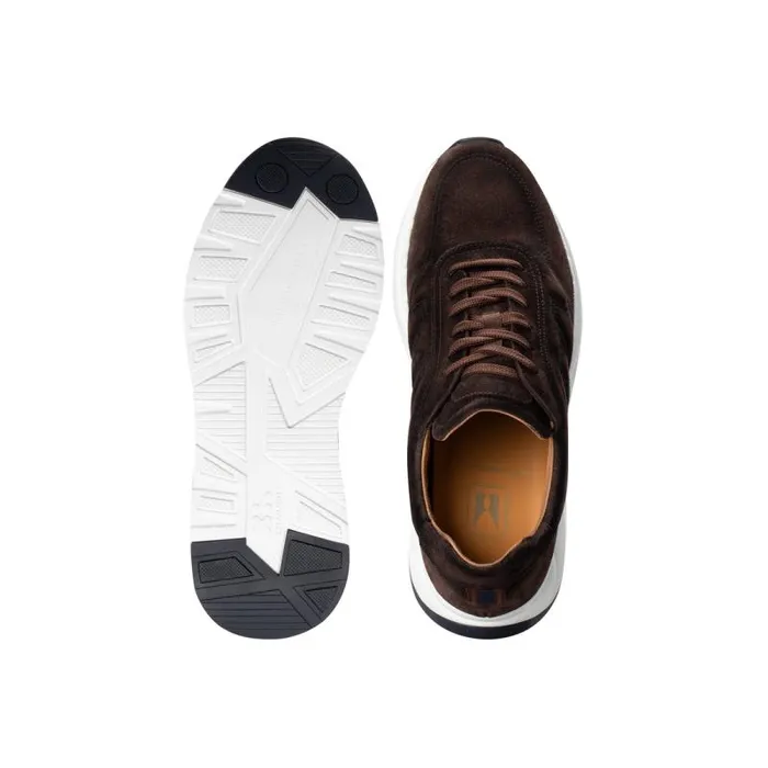 Moreschi Sneakers Brown Suede Sneaker 8211 Men