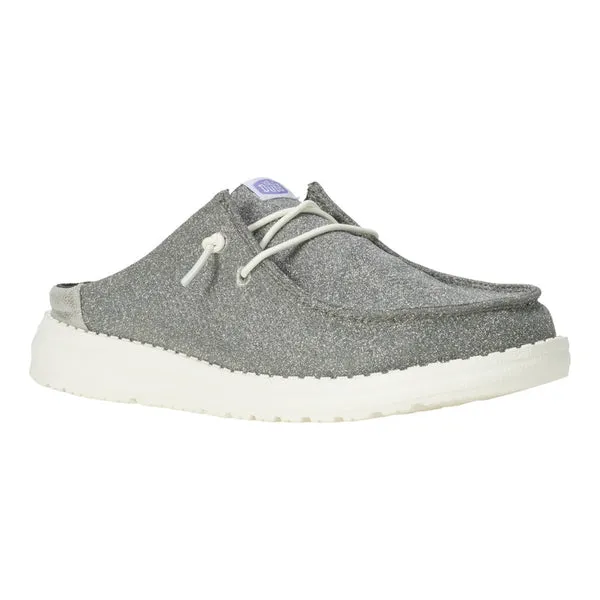 Mules heydude Apparel Wendy Slip Metallic Sparkle