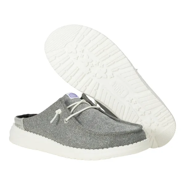 Mules heydude Apparel Wendy Slip Metallic Sparkle