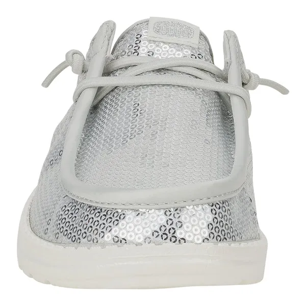Mules heydude Apparel Wendy Slip Sequin White