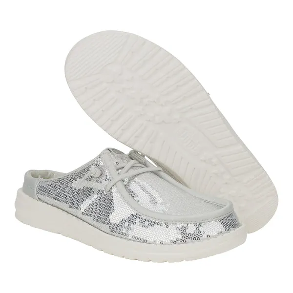 Mules heydude Apparel Wendy Slip Sequin White