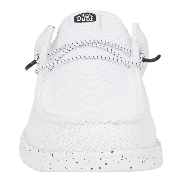 Mules Wally Slip Varsity WhiteBlack 8211 heydude Apparel