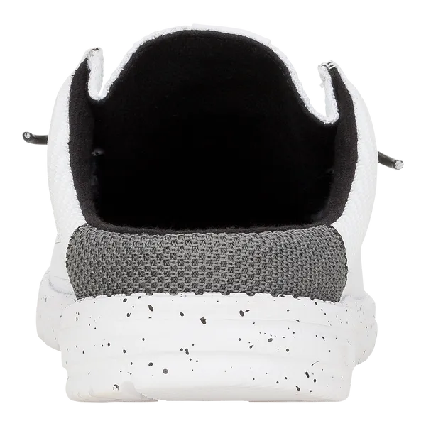 Mules Wally Slip Varsity WhiteBlack 8211 heydude Apparel