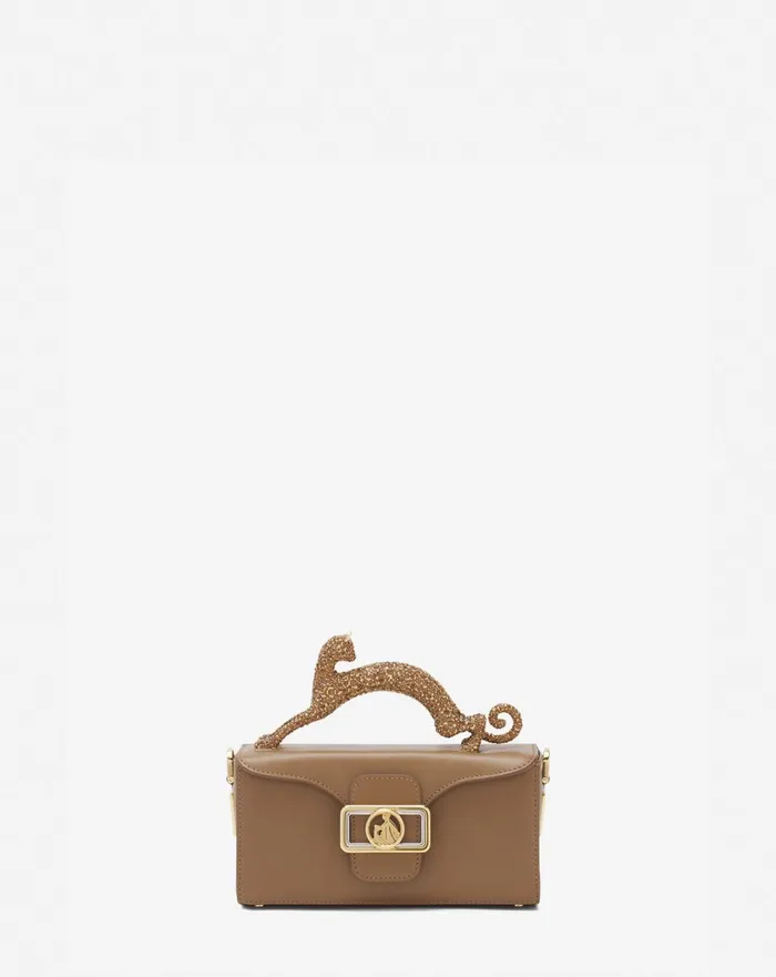 Nano Pencil Cat Leather Bag Desert Women Lanvin Crossbody Bags and Shoulder Bags