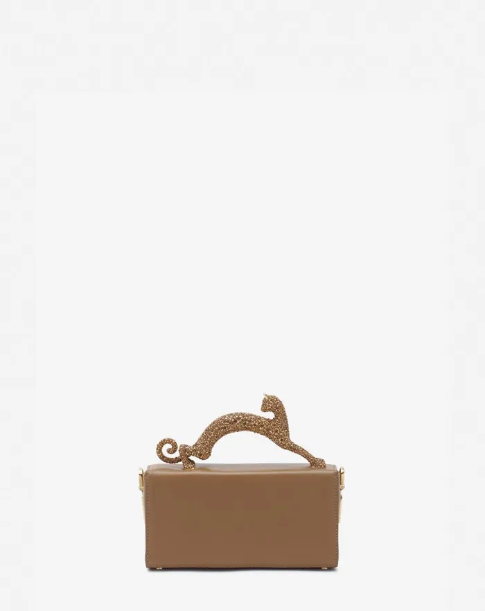 Nano Pencil Cat Leather Bag Desert Women Lanvin Crossbody Bags and Shoulder Bags Nano Pencil Cat Leather Bag Desert Women Lanvin Crossbody Bags and Shoulder Bags