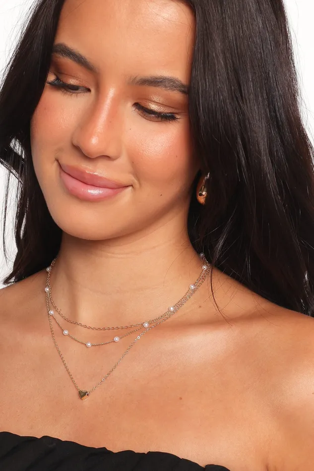 Necklaces petalandpup Women Ellis Necklace 8211 Gold Gold