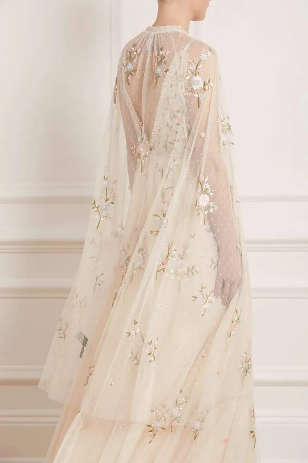 Needle and Thread Capes Petunia Midaxi Cape Champagne 8211 Women