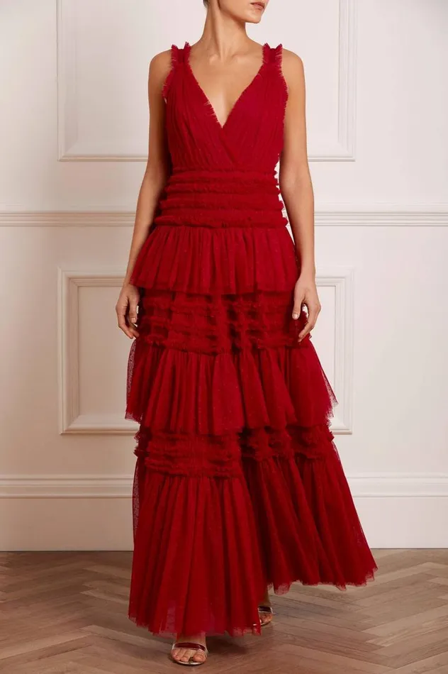 Needle and Thread Dresses Candice Gown Red 8211 Women