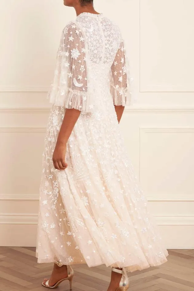 Needle and Thread Dresses Constellation Gloss Ankle Gown Champagne 8211 Women