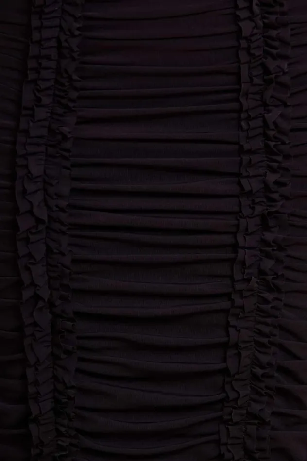 Needle and Thread Dresses Ebony Rouched OffShoulder Ballerina Dress Black 8211 Women
