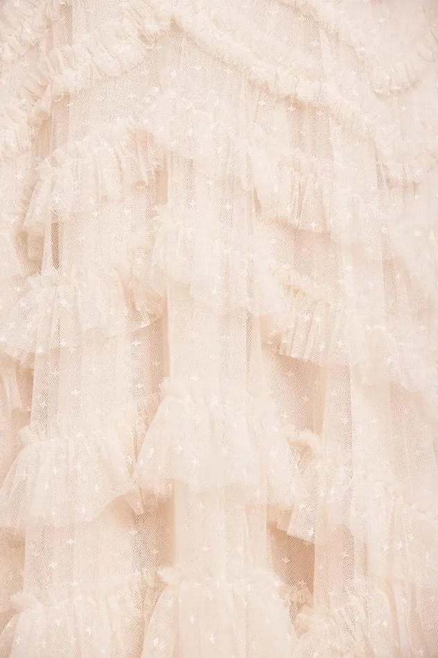Needle and Thread Dresses Lana OffShoulder Gown Champagne 8211 Women