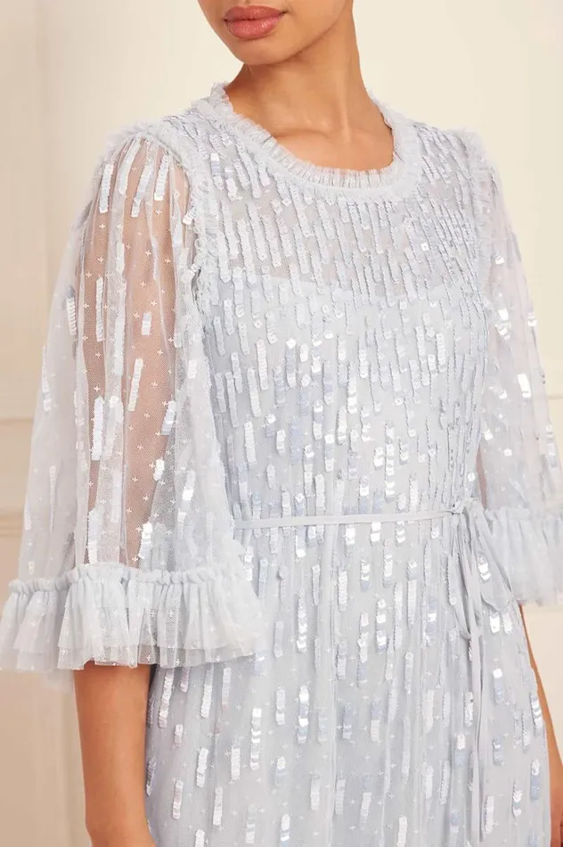 Needle and Thread Dresses Sequin Dash Ballerina Dress Blue 8211 Women