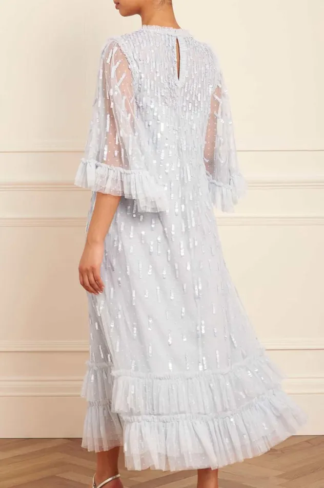 Needle and Thread Dresses Sequin Dash Ballerina Dress Blue 8211 Women