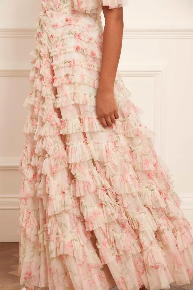 Needle and Thread Dresses Summer Posy Lana OffShoulder Gown Multi 8211 Women