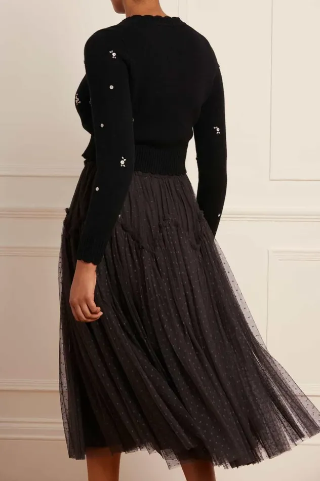 Needle and Thread Skirts Arabesque Midaxi Skirt Black 8211 Women