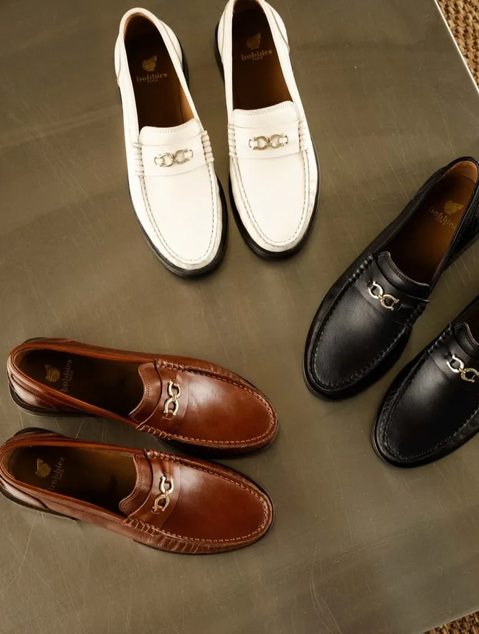 Nicky Passion Black Women Bobbies Loafers and Derbies