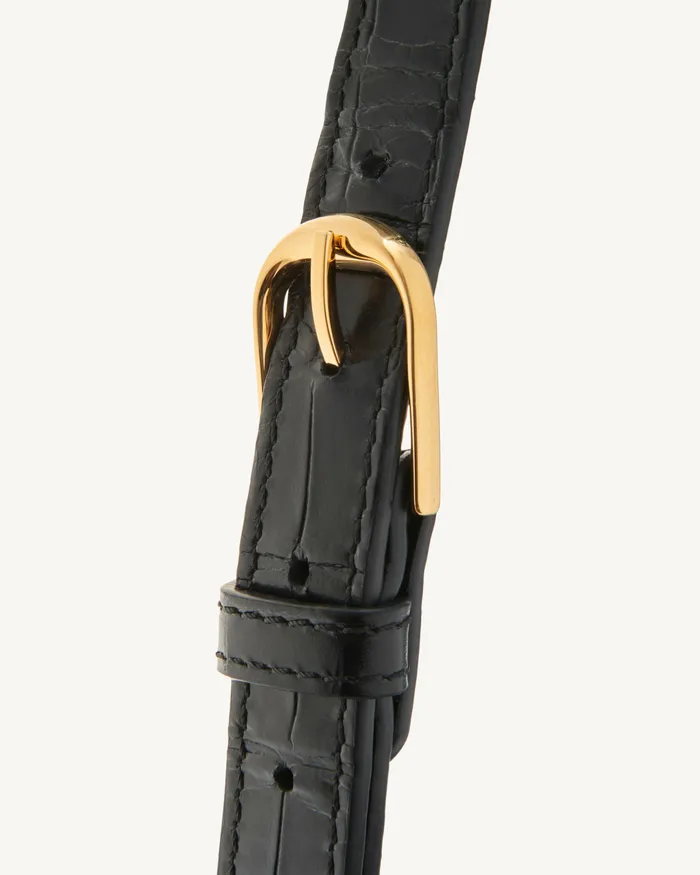 Nili Lotan Handbags Women LE ELLIE SADDLE BAG Black And Gold