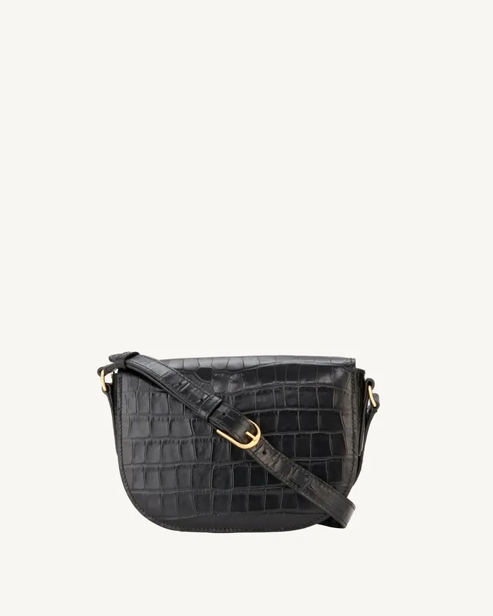 Nili Lotan Handbags Women LE ELLIE SADDLE BAG Black And Gold