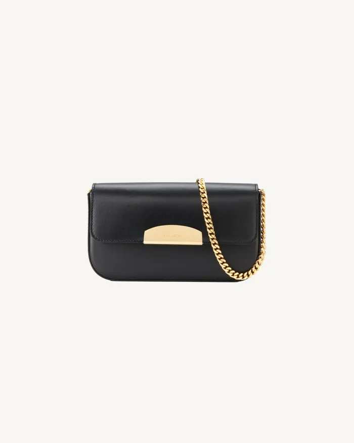 Nili Lotan Handbags Women LE MIA CHAIN BAG Black And Gold