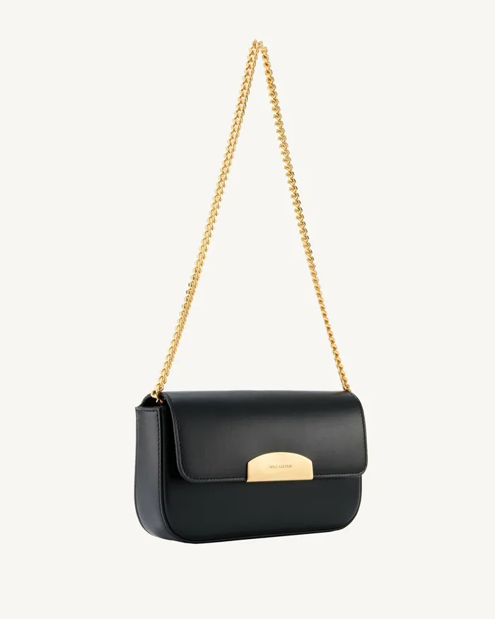 Nili Lotan Handbags Women LE MIA CHAIN BAG Black And Gold
