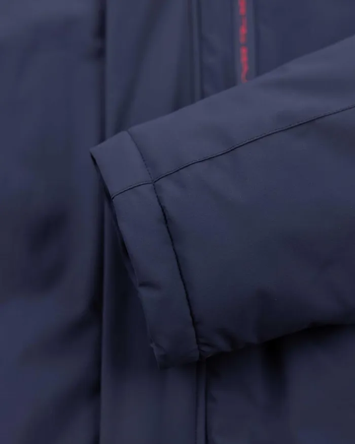 NZA New Zealand Auckland Jackets Dark Blue Parka With Standing Collar 8211 Winter Navy 8211 Men NZA New Zealand Auckland Jackets Dark Blue Parka With Standing Collar 8211 Winter Navy 8211 Men