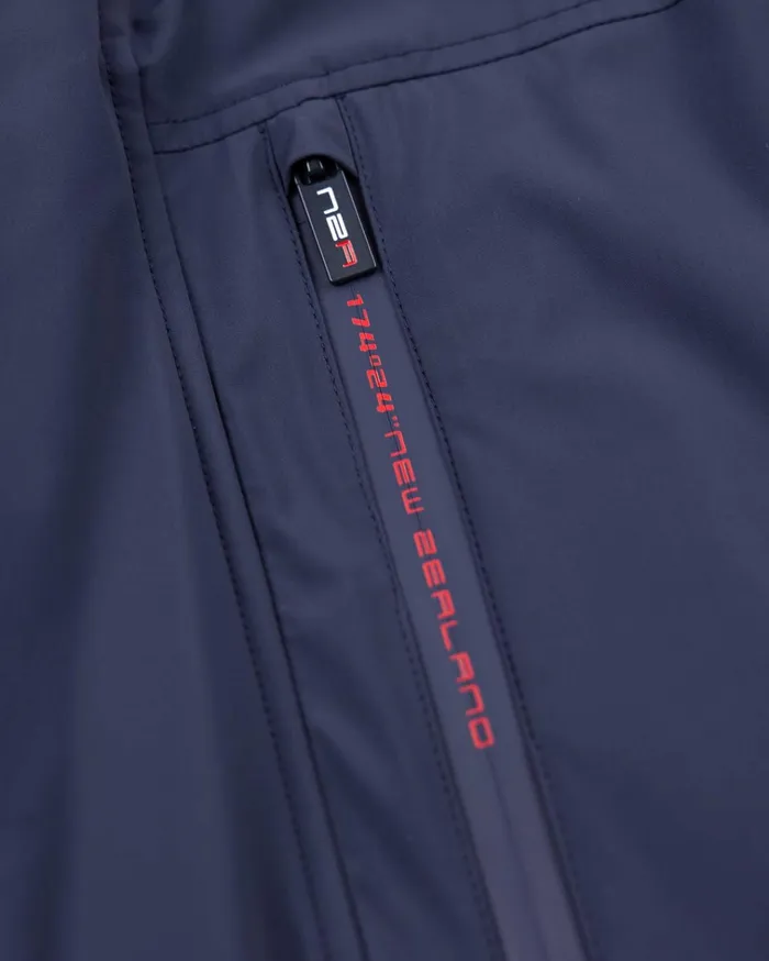 NZA New Zealand Auckland Jackets Dark Blue Parka With Standing Collar 8211 Winter Navy 8211 Men NZA New Zealand Auckland Jackets Dark Blue Parka With Standing Collar 8211 Winter Navy 8211 Men