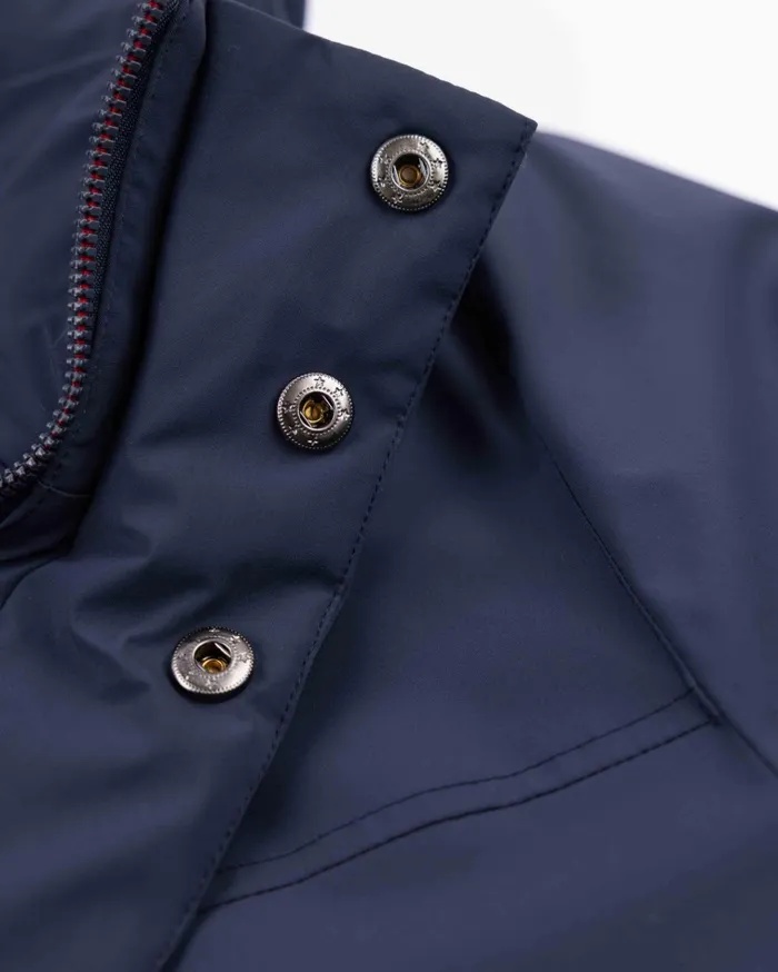 NZA New Zealand Auckland Jackets Dark Blue Parka With Standing Collar 8211 Winter Navy 8211 Men NZA New Zealand Auckland Jackets Dark Blue Parka With Standing Collar 8211 Winter Navy 8211 Men