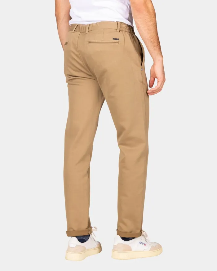 NZA New Zealand Auckland Trousers Ecru Jersey Chino 8211 Shimmering Sand 8211 Men