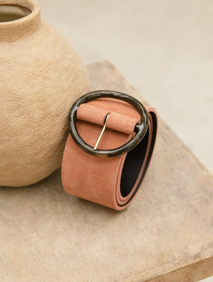 Oia Powder Blush Women Bobbies Belts