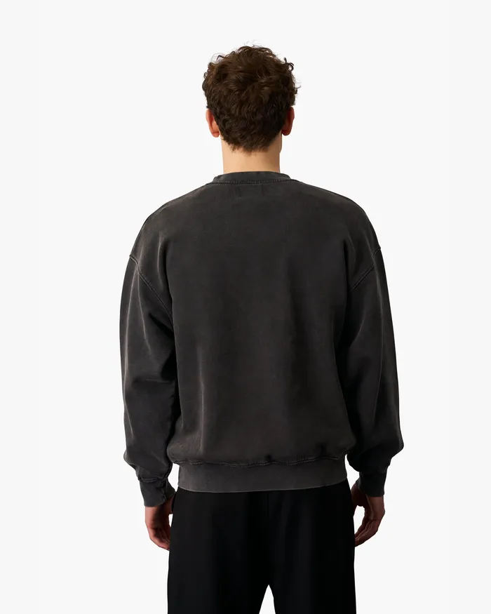 Organic Oversized Crew 8211 Optical White Crewneck Sweatshirts Colorfulstandard Men