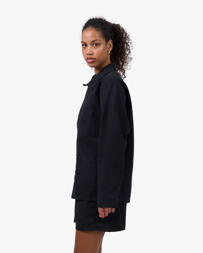 Organic Workwear Jacket 8211 Stone Blue Women Workwear Jackets Colorfulstandard