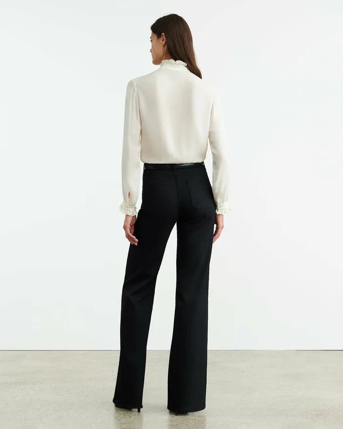 ORIN SHIRT Ivory Women Tops Nili Lotan