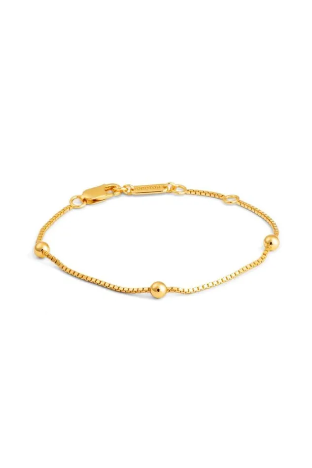 Oroton Bracelets Sphere Bracelet 18k Gold 8211 Jewellery