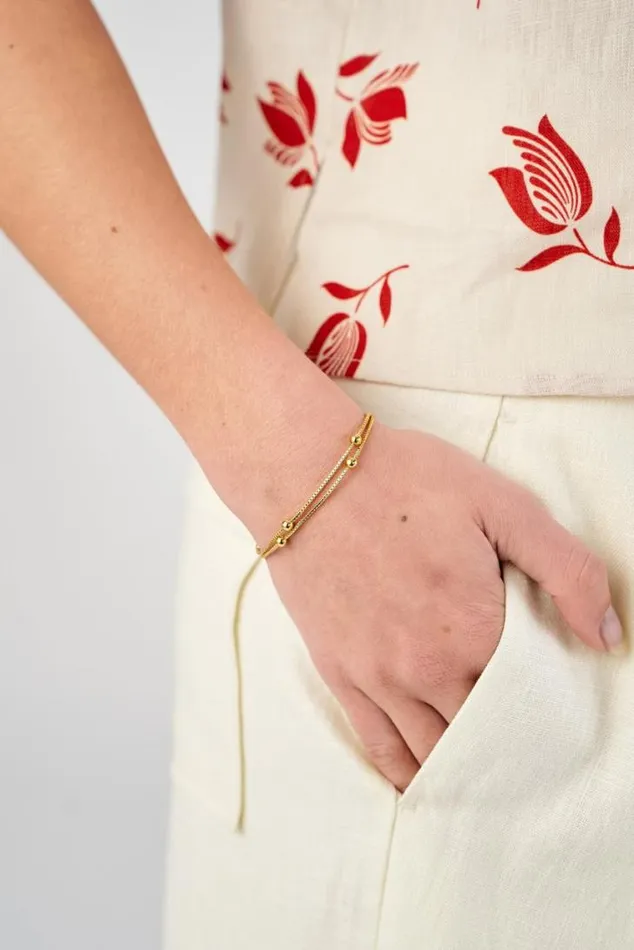 Oroton Bracelets Sphere Bracelet 18k Gold 8211 Jewellery