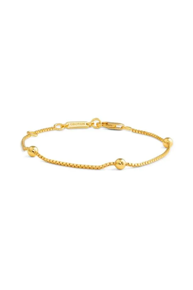 Oroton Bracelets Sphere Bracelet 18k Gold 8211 Jewellery