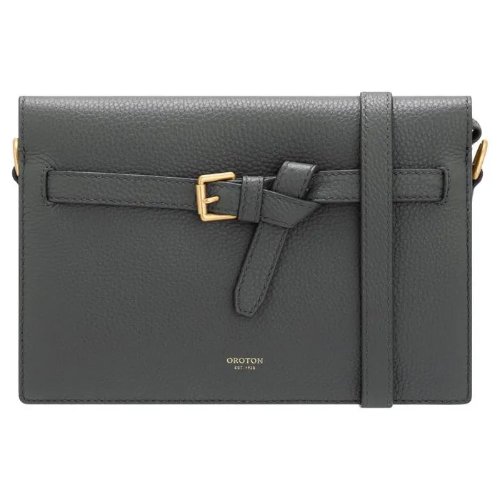 Oroton Crossbody Margot Crossbody Dark Slate 8211 Women