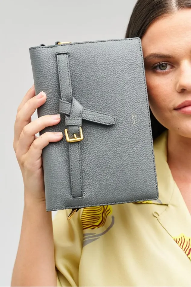 Oroton Crossbody Margot Crossbody Dark Slate 8211 Women