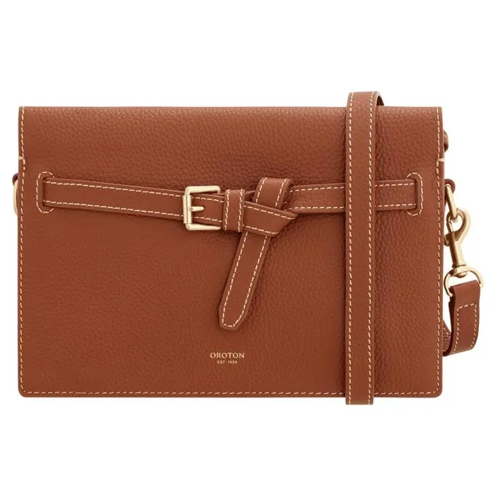 Oroton Crossbody Margot Crossbody Whiskey 8211 Women
